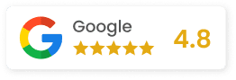 Rated 4.8 on Google