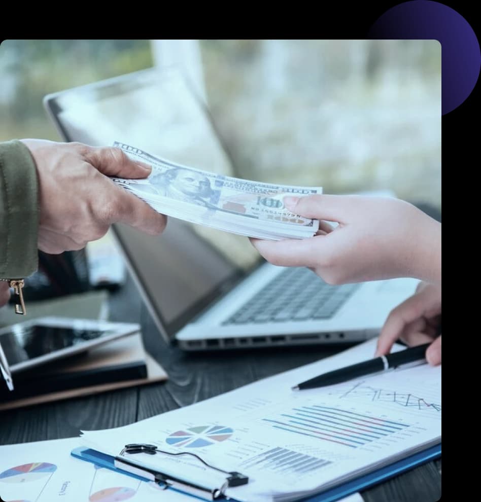 Receiving a DME insurance reimbursement payment