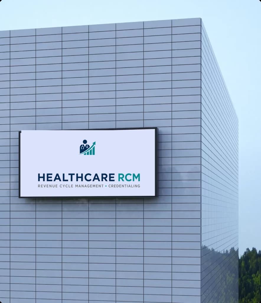 HealthcareRCM office building signage