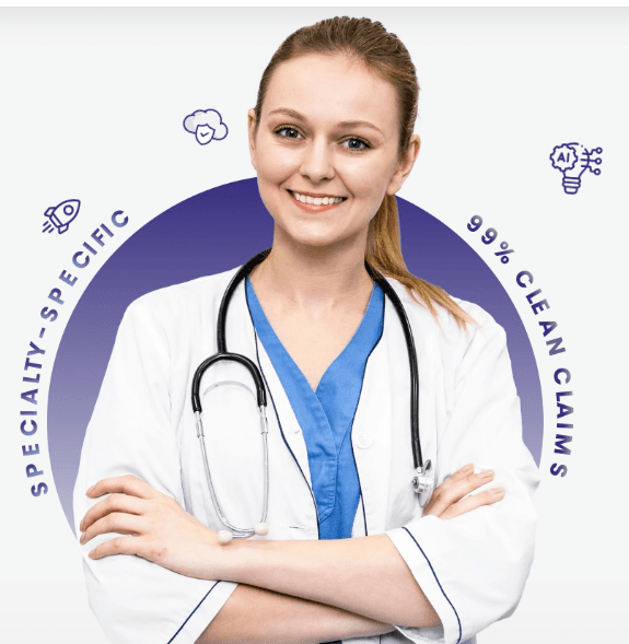 Specialty-specific medical billing with a 99% clean claims rate