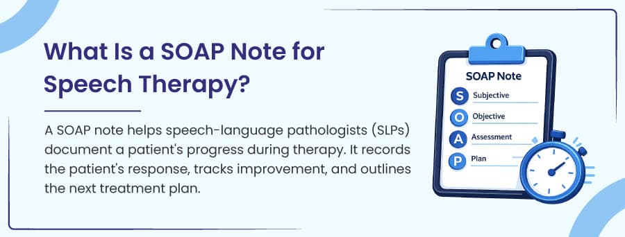 What Is a SOAP Note for Speech Therapy?