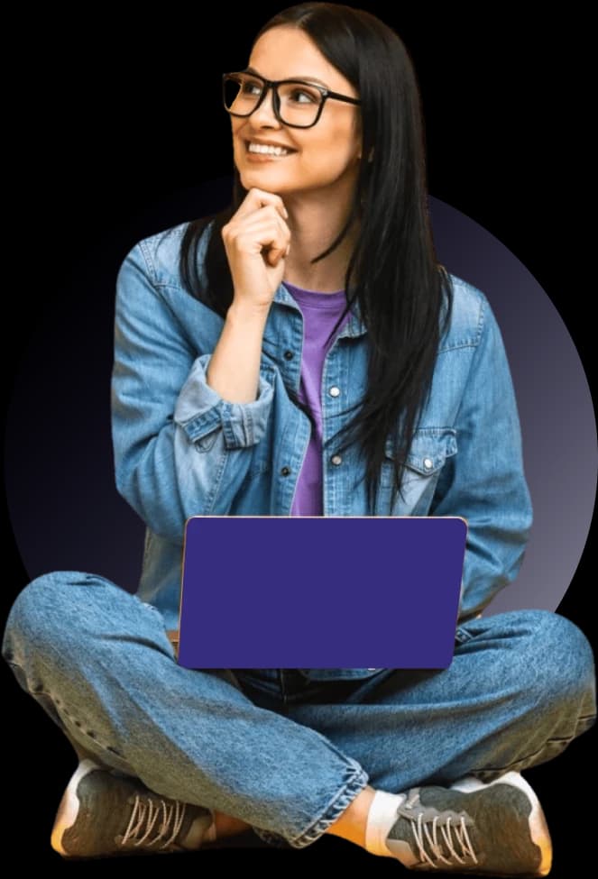 Coder reviewing medical coding solutions on a laptop