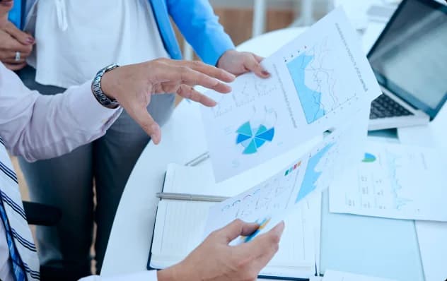 Healthcare professionals reviewing medical billing audit reports