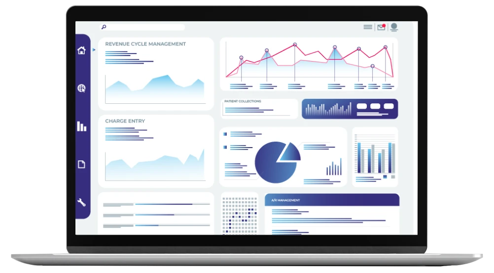 Revenue cycle analytics dashboard